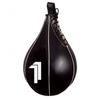 1FIGHT, BLACK Punching Bag, Black