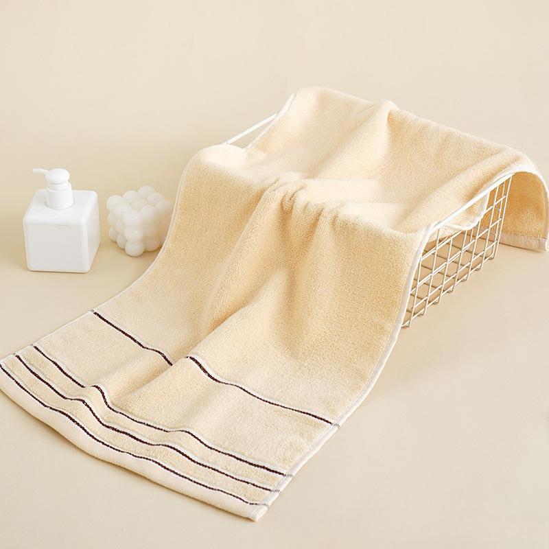 Pure Cotton Towels Face Towels Plain Color Broken Hotel Soft Household Water Absorption Thickened Cotton