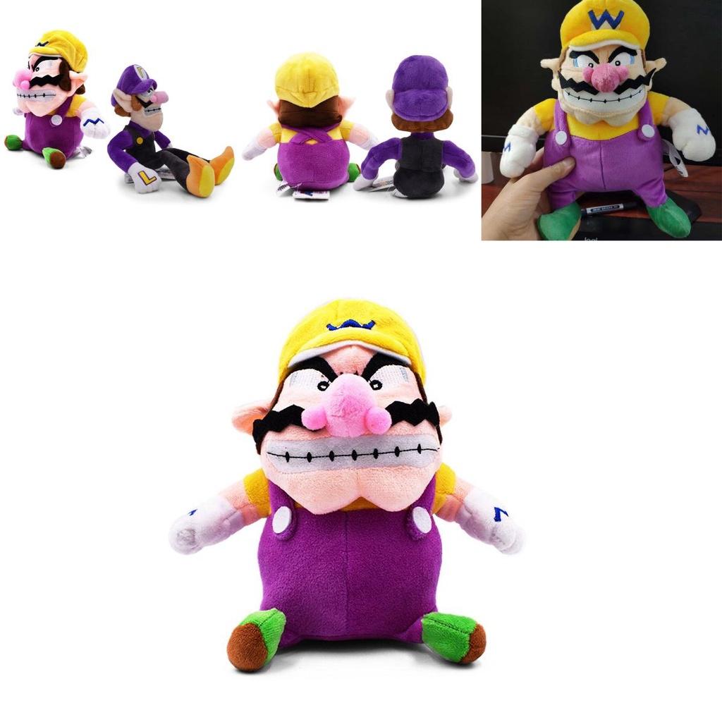 Cute Super Mario Wario And Waluigi Plush Dolls Soft Stuffed Toys For Comfort