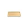 PP Imitation Wood Grain Tray Rectangular Gongfu Tea Tray Modern Tea Cup Plate Fruit