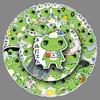 50 Working Frog Graffiti Stickers Cartoon Cute Hand-painted Expression Packaging Mobile Phone Skateboard Water Cup Stickers