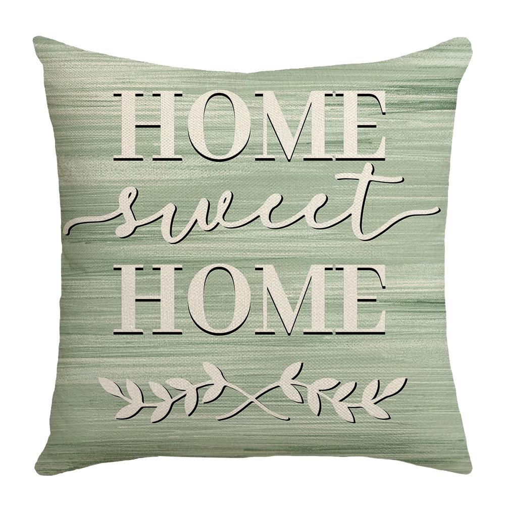 New Spring Plant Pillowcase Bedside Decorative Pillowcase Waist Sofa Bedroom Pillow