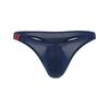 Low Rise Ice Silk Underpants See-through Bikini Briefs Simple Men's Thong  Male