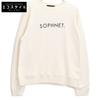 SOPHNET. Ivory SOPH-242056 Crew Neck Sweatshirt tops M IvoryUsed