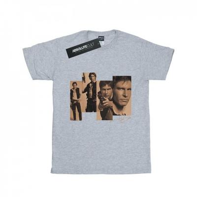 Womens/Ladies Han Solo Photoshoot Cotton Boyfriend T-Shirt