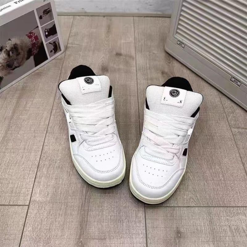 

Харадзюку, обувь-хлеб на черной подошве высокой стоимости, женская трендовая обувь, осенняя студенческая кампусная повседневная обувь для скейтборда 40