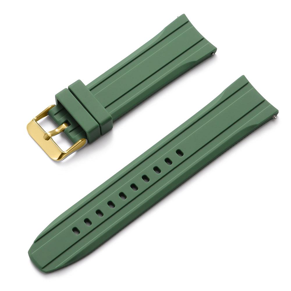 Silicone Strap 20mm 22mm Rubber Watch Band for Rolex for Seiko Bracelet Quick Release Waterproof Universal Wristband Men Women