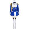 Anime Game Umamusume: Pretty Derby Daiwa Scarlet Cosplay Costume Wig Combat Uniform Skirt Woman Halloween Carnival Party Suit