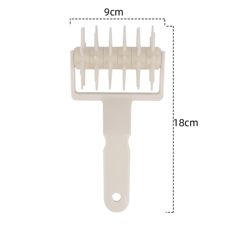 Plastic Lattice Roller Cutter Dough Cutter Pizza Dough Docker Cookie Pie Pizza Pastry Lattice Roller Cutter Bread Hole Punch