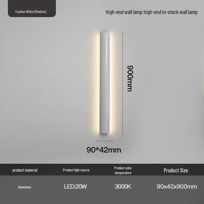 OEING Modern LED Strip Wall Sconce