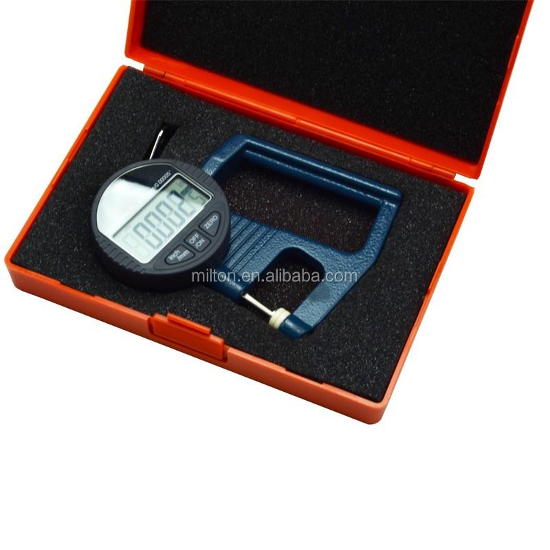 0.01/0.001mm Electronic Thickness Gauge 12.7mm Digital Micrometer Thickness Meter Micrometer