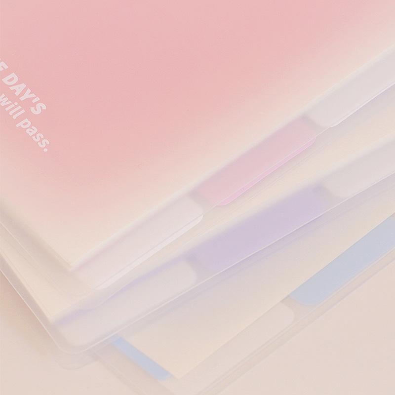 Frosted Binder Notebook 2026 A5b5 Dreamy Colorful Simple Style Planner