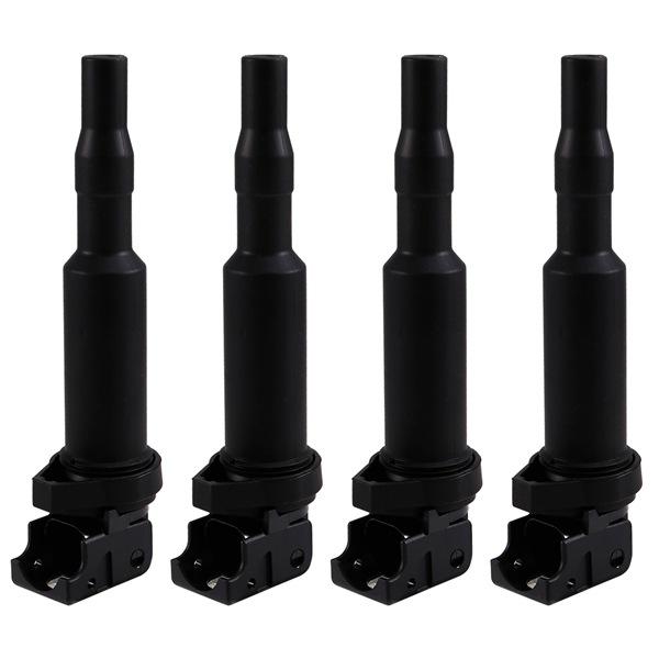 Ignition Coils 0221504467 & 0221504470 for BMW, MINI, & Peugeot - Set of 4