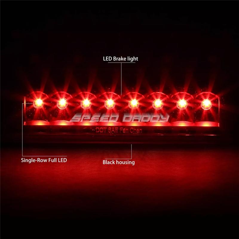 A28G-For Toyota Tacoma 2005-2015 LED 3RD Tail Brake Light Stop Parking Lamp High-Mounted Brake Light
