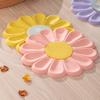 Heat Resistant Silicone Mat Drink Cup Coasters Non-slip Pot Holder Table Placemat Kitchen Accessories Coasters Flower Mat