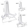 New Practical Tray Rack Display Stand Transparent Plate Holder Display Stand Easel Decorative Ornament Pedestal
