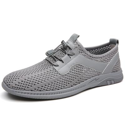Nieuwe Ademende Heren Mesh Casual Schoenen van Modeontwerper Massagezool Pendelaar Werkschoenen Heren Dagelijkse Rijschoenen Uitgehold