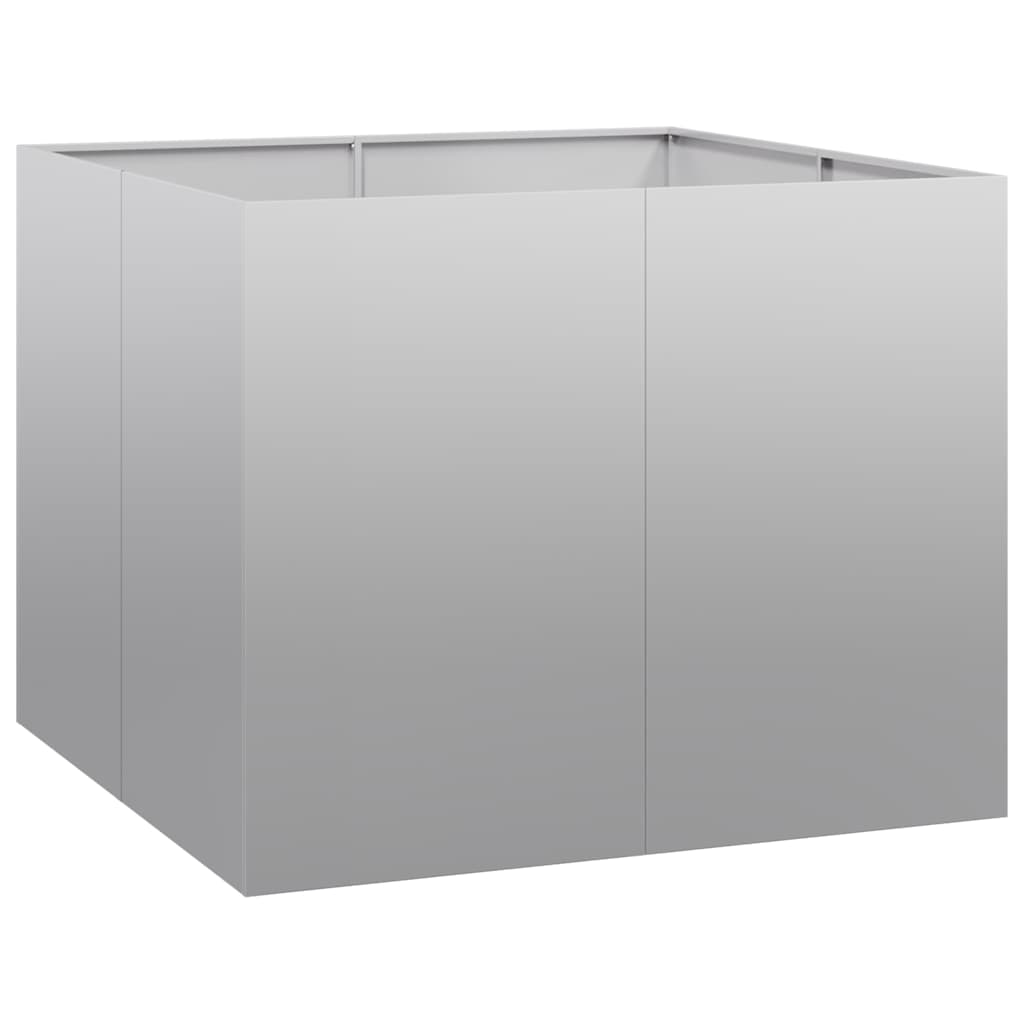 Pot 100X100X80 Cm Galvanized Steel