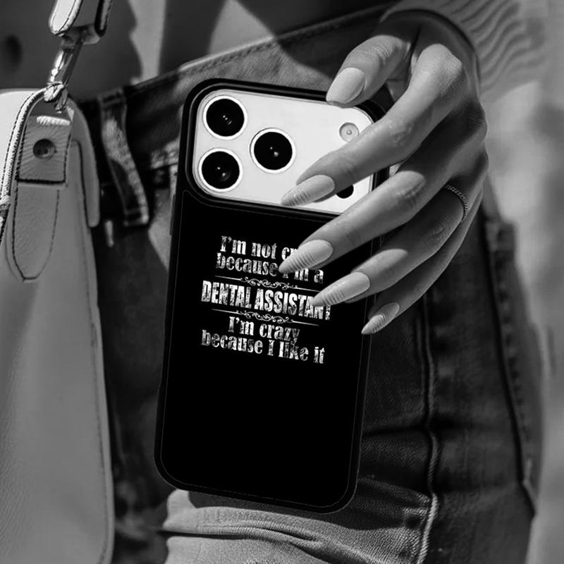 Dental Definitions Tooth Phone Case For iPhone 17 Air 14 15 13 12 Max Cover For Apple 14 15 16 16e 11 Pro Max Plus Coque