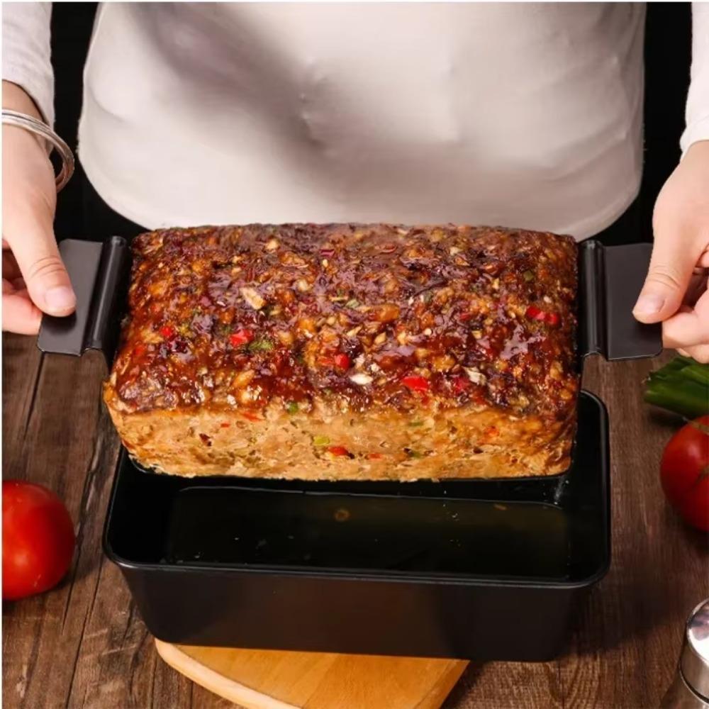 Carbon Steel Toast Baking Pan Rectangular Bread Mold Multipurpose Meatloaf Pan Breakfast
