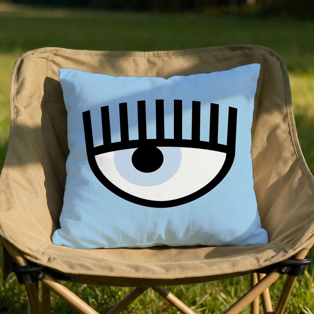Hot Eyes CChiaraS Cushion Cover Soft Reversible  Durable Pillow Cover  MultiScene Use for Home  Car Daily Comfort