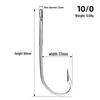 Stainless Steel Barbed Sea Fishing Hook