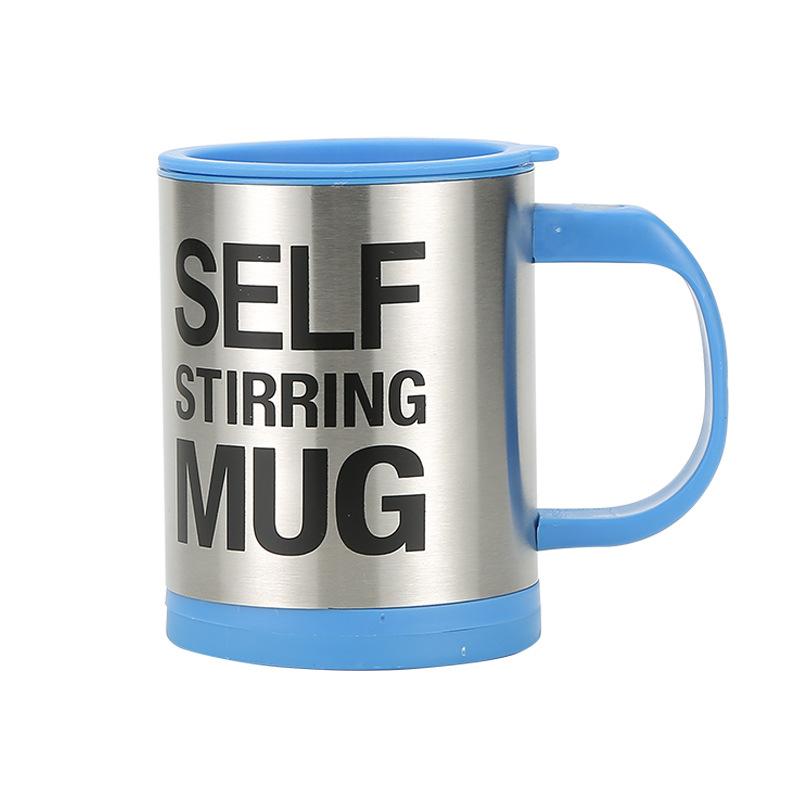 Automatic Mixing Coffee Tea Cup Lazy Self Strring Mug Button Pressing