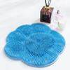 Lazy Bath Back Scrubbing Mat Bathroom Bath Foot Massage Non-slip Mat Foot Scrubbing Dead Skin Brush Suction Cup Back Scrubbing Wall Sticker