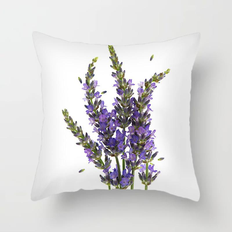 Beautiful Flower Rose Series Printed Putetrekk Hjem Stue Sofa Stol Dekorasjon Putetrekk
