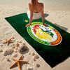 Senegal Fashion Beach Towel: Ideal for Summer Adventures Soft, Absorbent and Quick Drying Suitable for Swimming and Bathing