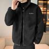 Lamb Wool Autumn and Winter Coat Cotton Coat Men's Trendy Winter Wear Hong Kong Fashion Brand Loose Casual Couple Cotton Coat Jacket Men