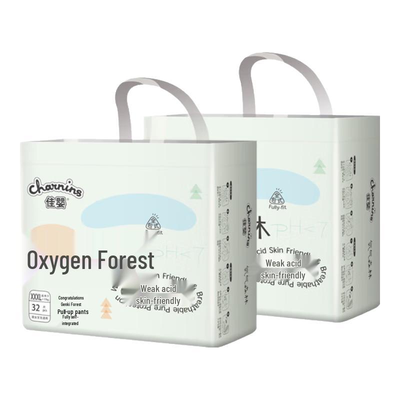 

Подгузники-трусики для малышей Jiaying Oxygen Forest ультратонкие