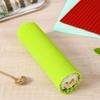 Esteira de Silicone para Enrolar Sushi com Padrão de Bambu Antiaderente Reutilizável Fazer de Sushi para Rolos Bolas de Arroz Ferramenta Essencial de Cozinha para Sushi Caseiro