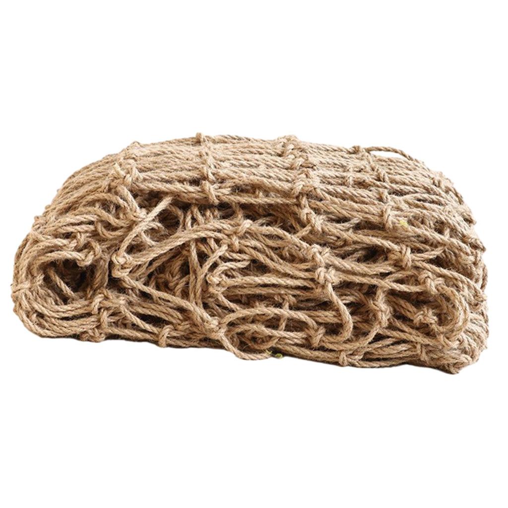 Plant Support Netting Photo Wall Decor Decorative Hanging Mesh Jute Twine Trellis for Grape Outdoor Climbing Plants Pea Cucumber