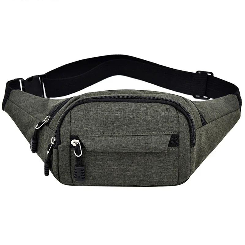 Men's Shoulder Bag Fashion Simple Large Capacity Multi-function Men's Chest Bag Designer Models Men's Crossbody Bag