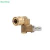180° Pivoting Pressure Washer Coupler With 5 Angle Nozzle Tips, 1/4" Quick Connect Gutter Cleaner Attachment For Home Use