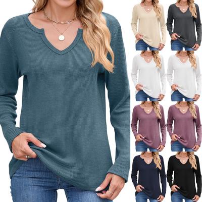 T-shirts met lange mouwen voor dames Print Grafische T-shirts Blouses Casual Plus Size Basis Tops Pullover