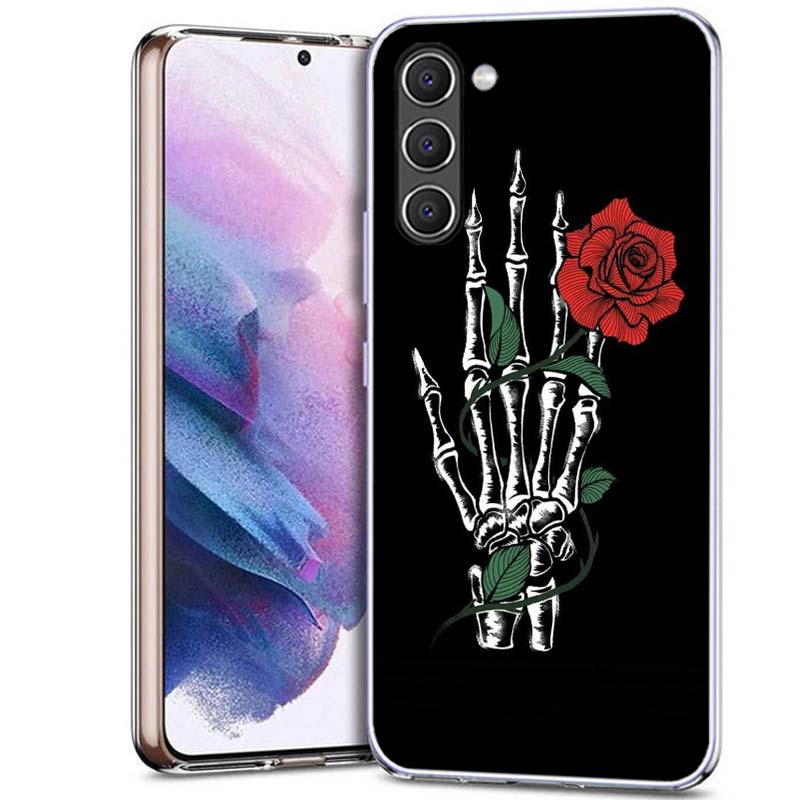 Bright Red Roses Flowers Phone Case for Samsung A54 A14 A24 A34 A17 A37 A57 A55 A35 A25 A15 A13 A23 A33 A53 A07 A05S A04S A03 A7