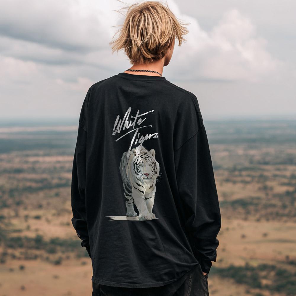 OHP Ohpxjoy Bbaekho Walking Basic Long Sleeve T-Shirt