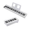 Portable 61-Key Foldable Electronic Piano Keyboard for Beginners and Adults