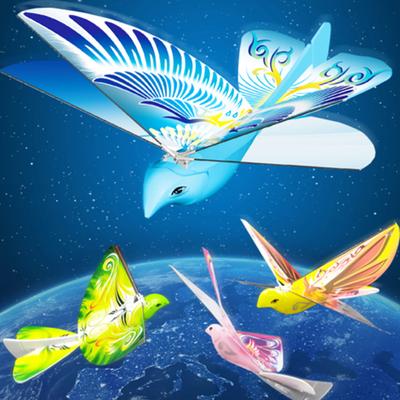 TECHBOY 98090+ Télécommande 2,4 GHz Véritable E-Oiseau Jouets RC d'Oiseau Volant