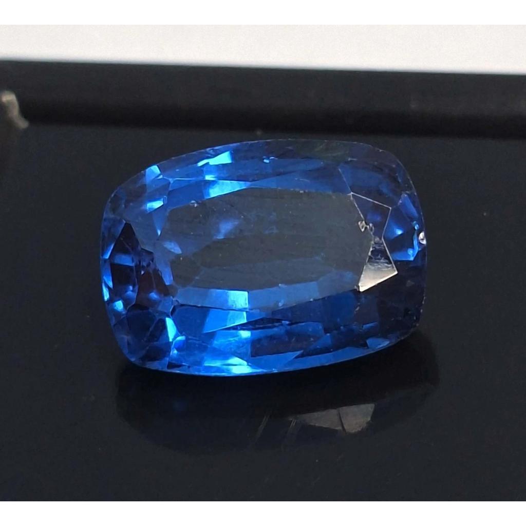 Certified Natural Indicolite Tourmaline Cushion Cut 5-7 Ct Beautiful Gemstone
