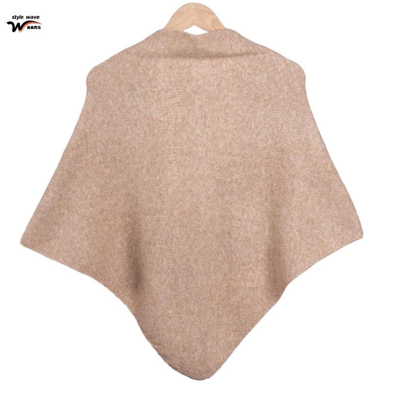 Women S Elegant Triangle Scarf Warm Neck Wrap For Autumn Winter Versatile