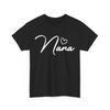 Nana Heart Shirt, Mother's Day Grandmother Granny Mom Cute Shirt