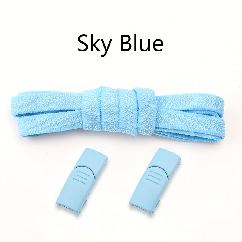 New Magnetic Buckle Lock Shoelaces Without ties Flat Elastic Laces Sneakers Kids Adult No Tie Shoe laces for Shoes Accessories