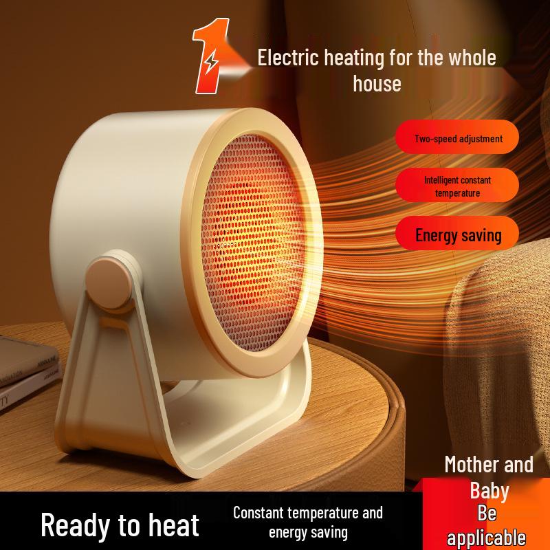 Compact Energy-Saving Desktop Heater: Fast & Efficient Warm Air Blower for Home & Office