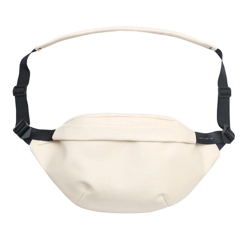 Fashion Ladies Waist Bag Unisex Fanny pack Soft leather Female Belt Bags High quality Luxury Shoulder Crossbody Chest Bags Purse