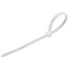 1000Pcs Cable Ties Pa66 Nylon Self Lock Strong Locking Force Heavy Duty Cable Ties White