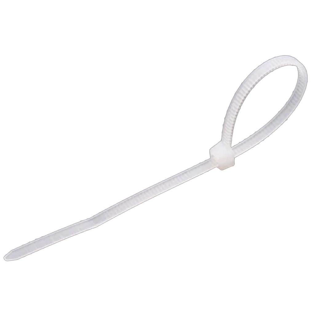 1000Pcs Cable Ties Pa66 Nylon Self Lock Strong Locking Force Heavy Duty Cable Ties White