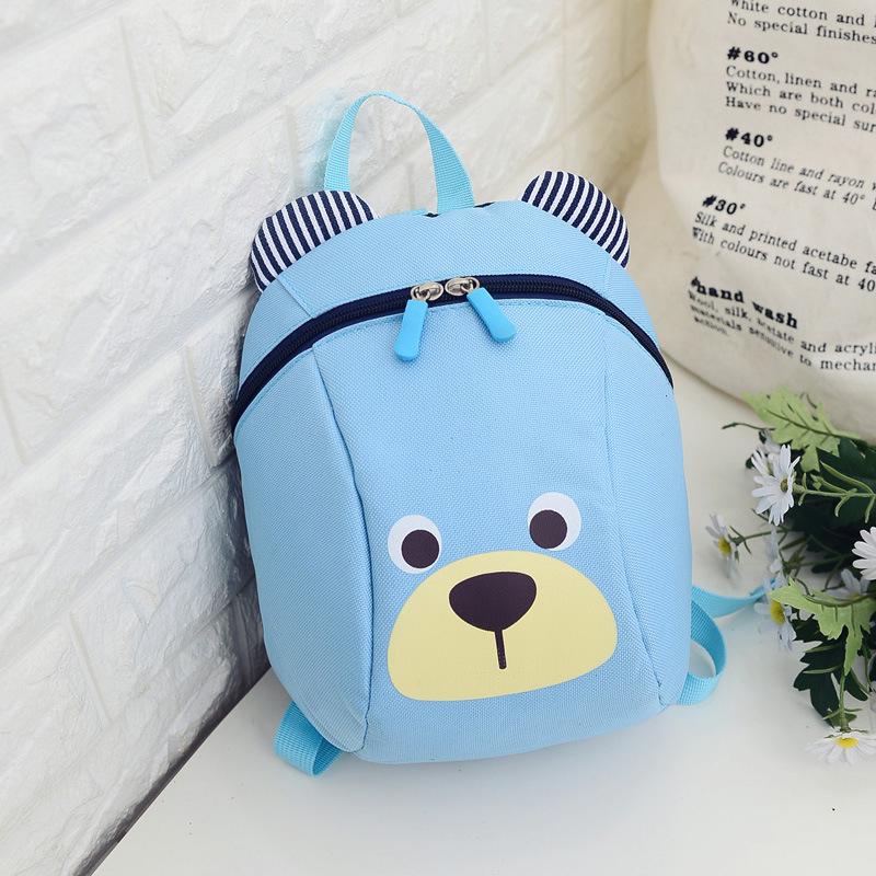 Little Bear Anti-Lost Backpack for Ages 1-3: Cute Pig Design for Boys & Girls, Ideal for Kindergarten and Preschool.